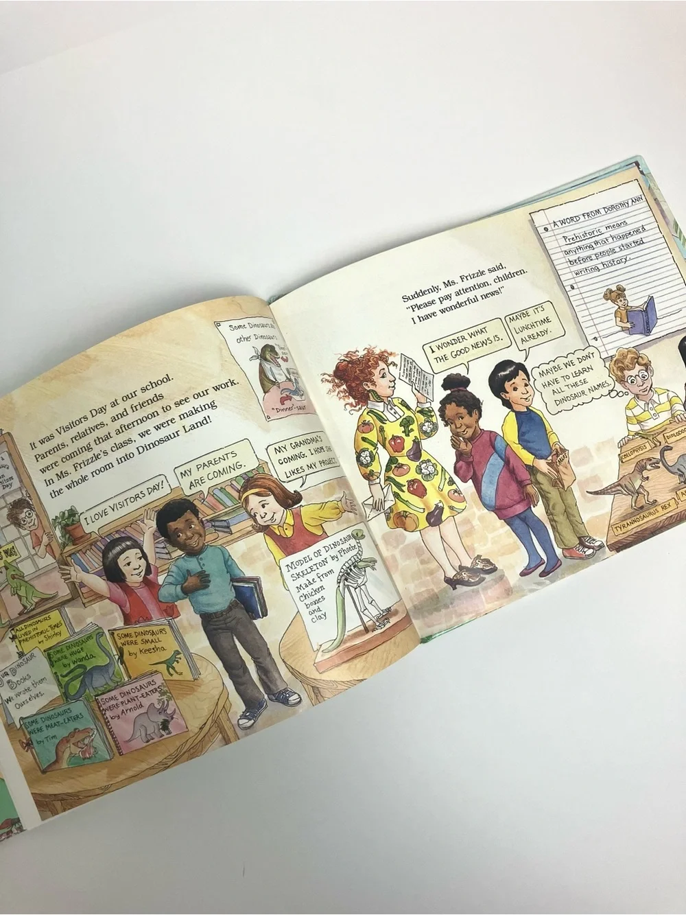 Vintage Magic School Bus Book 1st Edition 1st Printing 1994 Time Dinosaurs - Picture 7 of 13